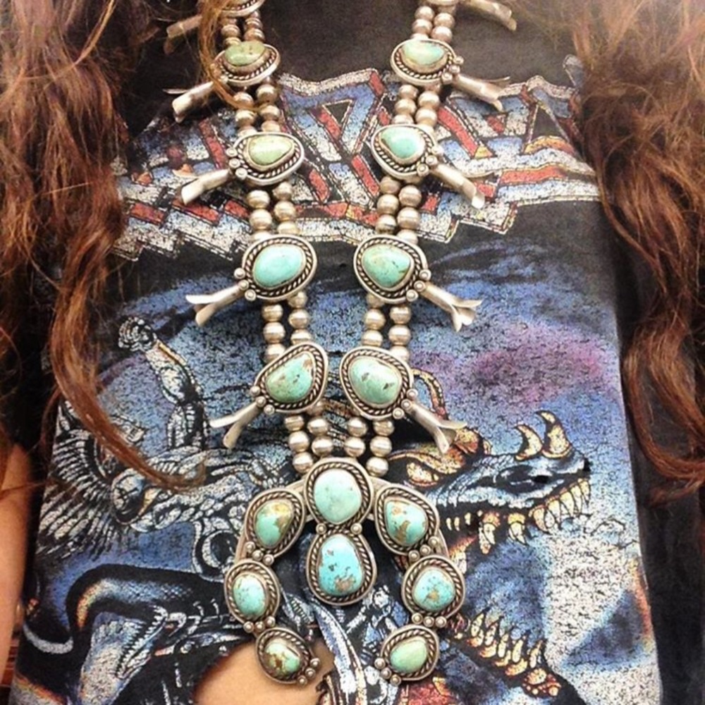 Vintage Squashblossom Necklace